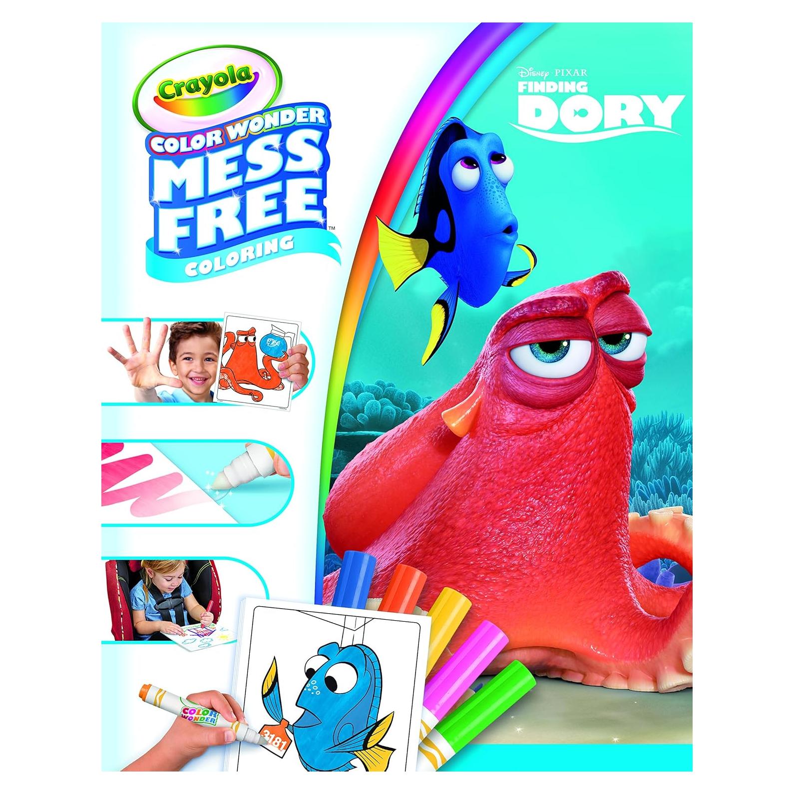 Libro para Colorear Crayola Color Wonder Dory - 18 Páginas