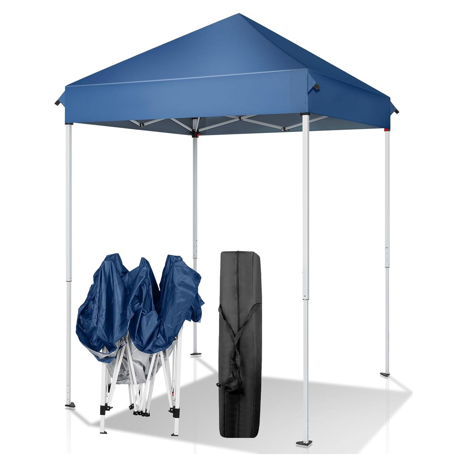 Tienda de Sombra Pop Up Outvita 1.5x1.5m Azul Impermeable