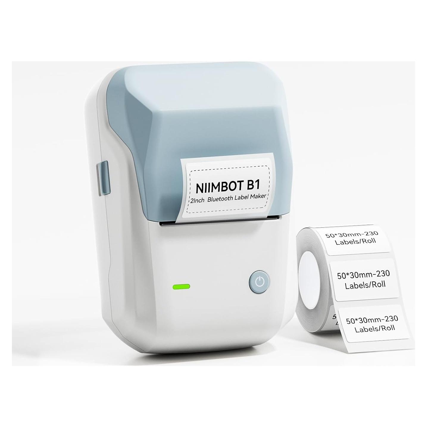 Impresora de Etiquetas Térmica NIIMBOT B1 Portátil 50x30mm