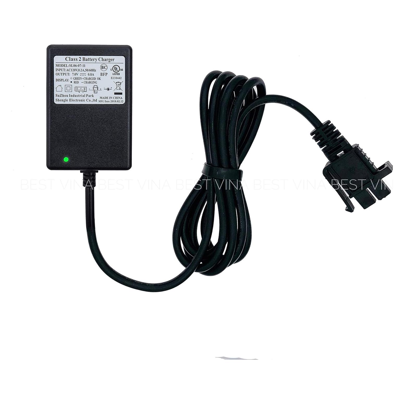 Cargador de Batería 6V para Carro de Paseo Niños SHENGLE