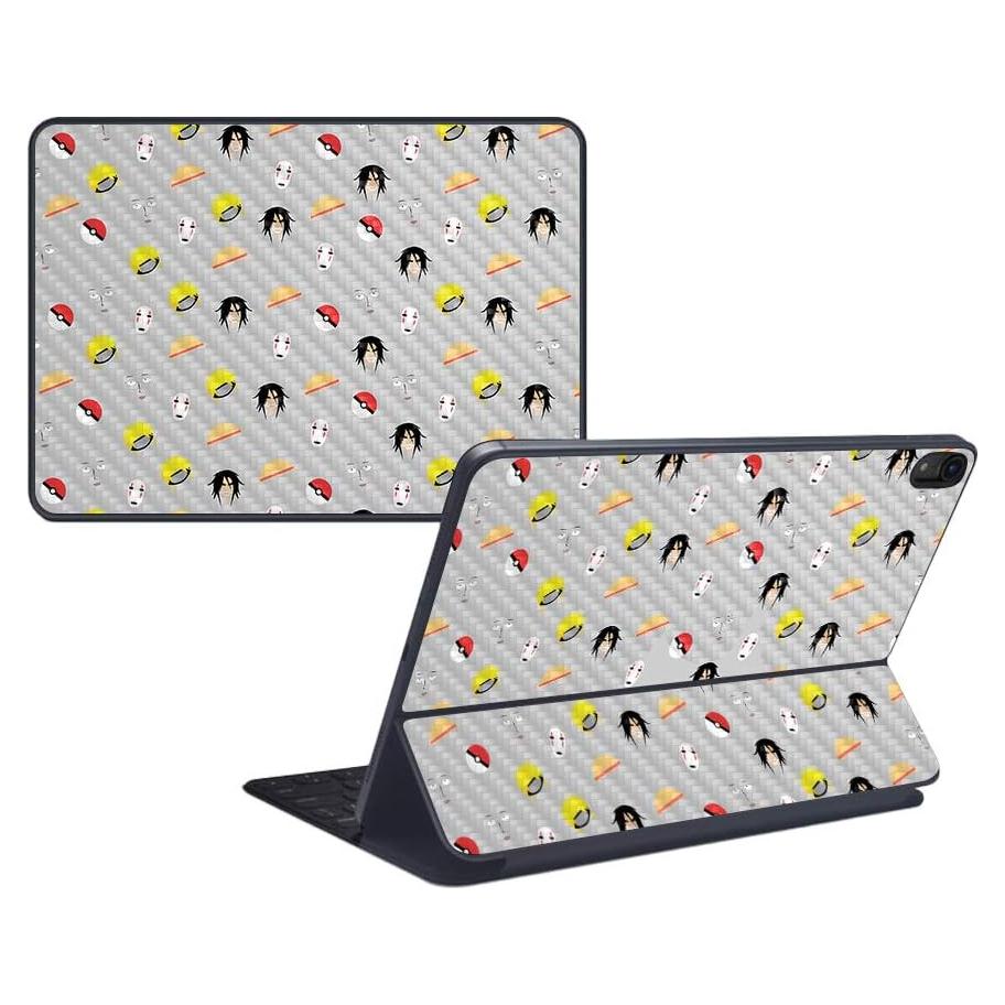 Carcasa de Fibra de Carbono MightySkins para iPad Pro 11" 2018 - Fan de Anime