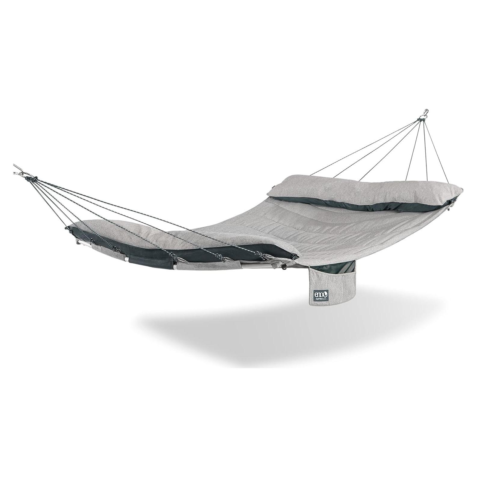 Hamaca Portátil ENO SuperNest Gris Jaspeado 280x140 cm