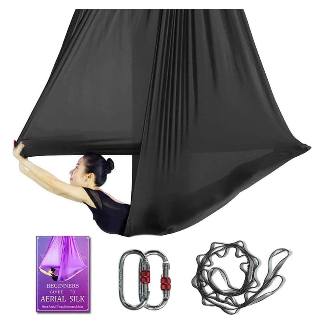 Hamaca de Yoga Aéreo SYCYKA 5m x 2.8m 2000 lbs Nylon