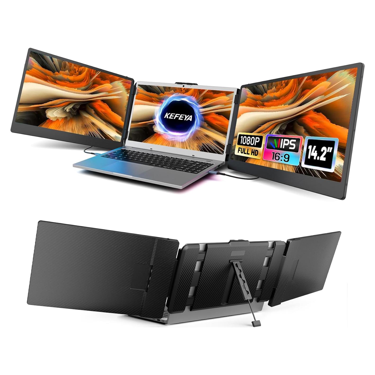 Extensor de Pantalla KEFEYA 14.2" Full HD para Laptop