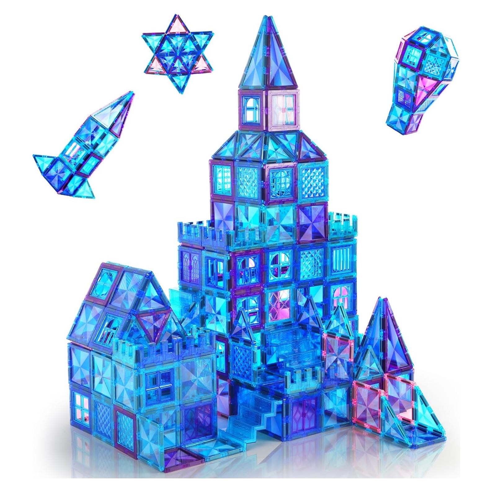 Bloques de Construcción Magnéticos BuluKe 116 PCS 3D Diamante