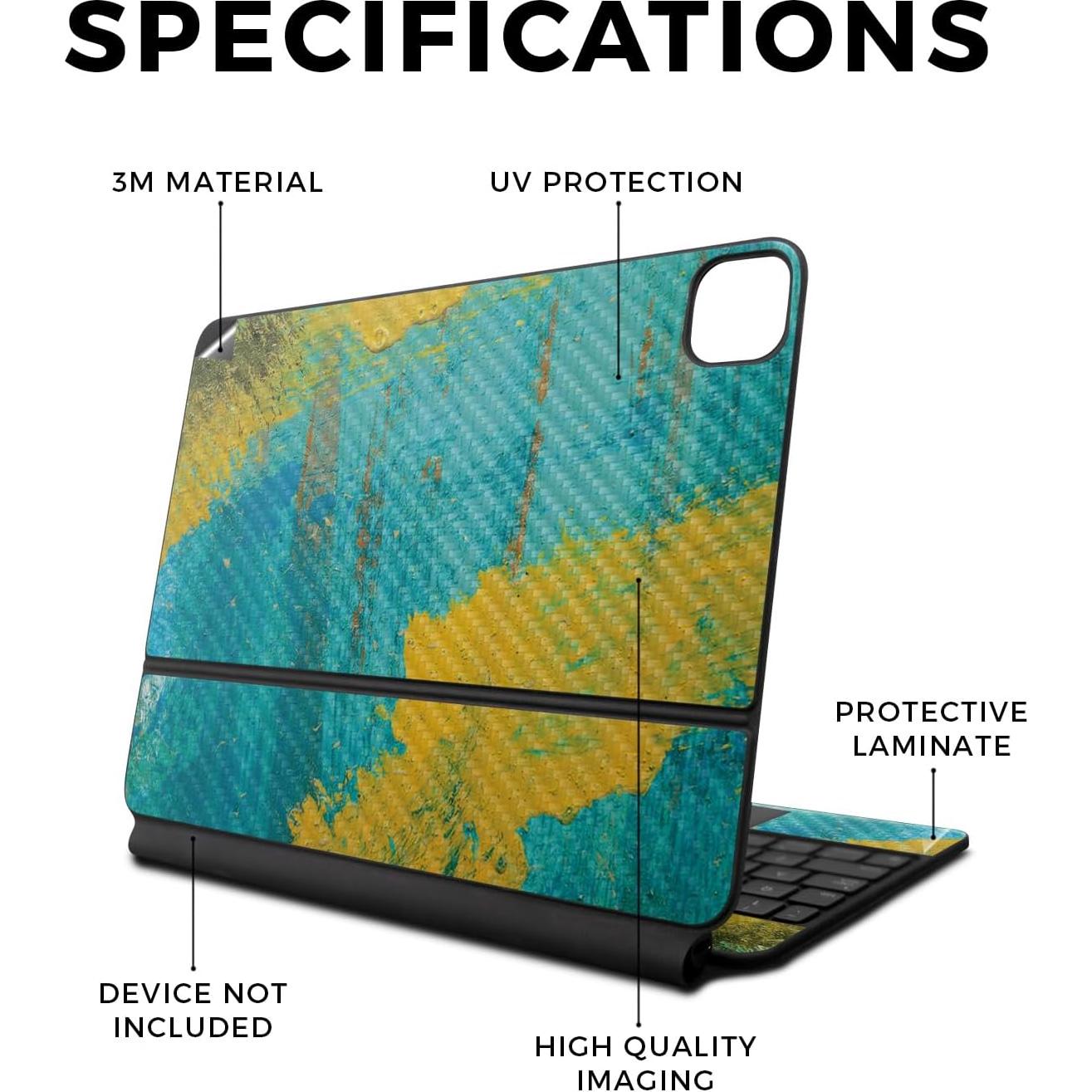 Piel de fibra de carbono MightySkins para Apple Magic Keyboard 2024