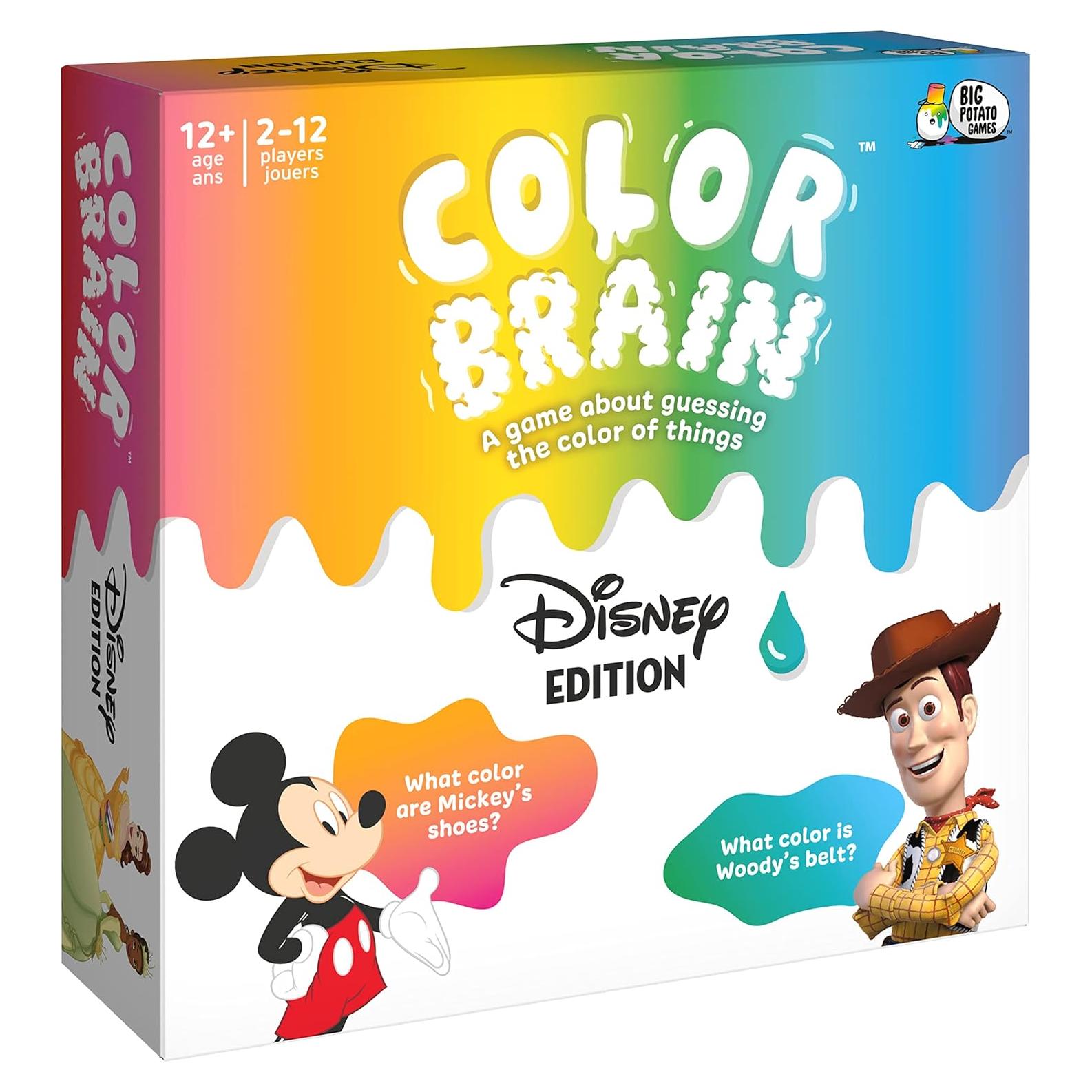 Juego de Mesa Disney Color Brain Spin Master para Familias