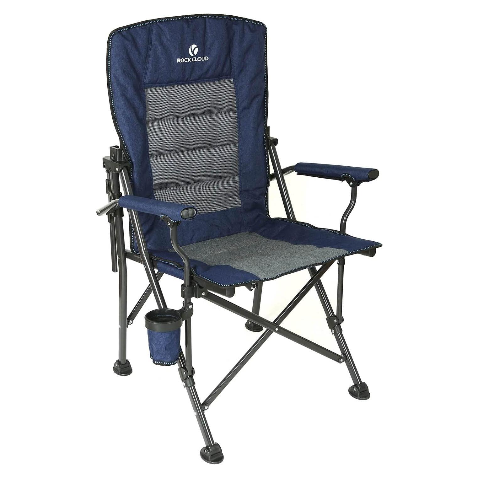 Silla de Camping Plegable Rock Cloud RC01538 con Soporte Lumbar