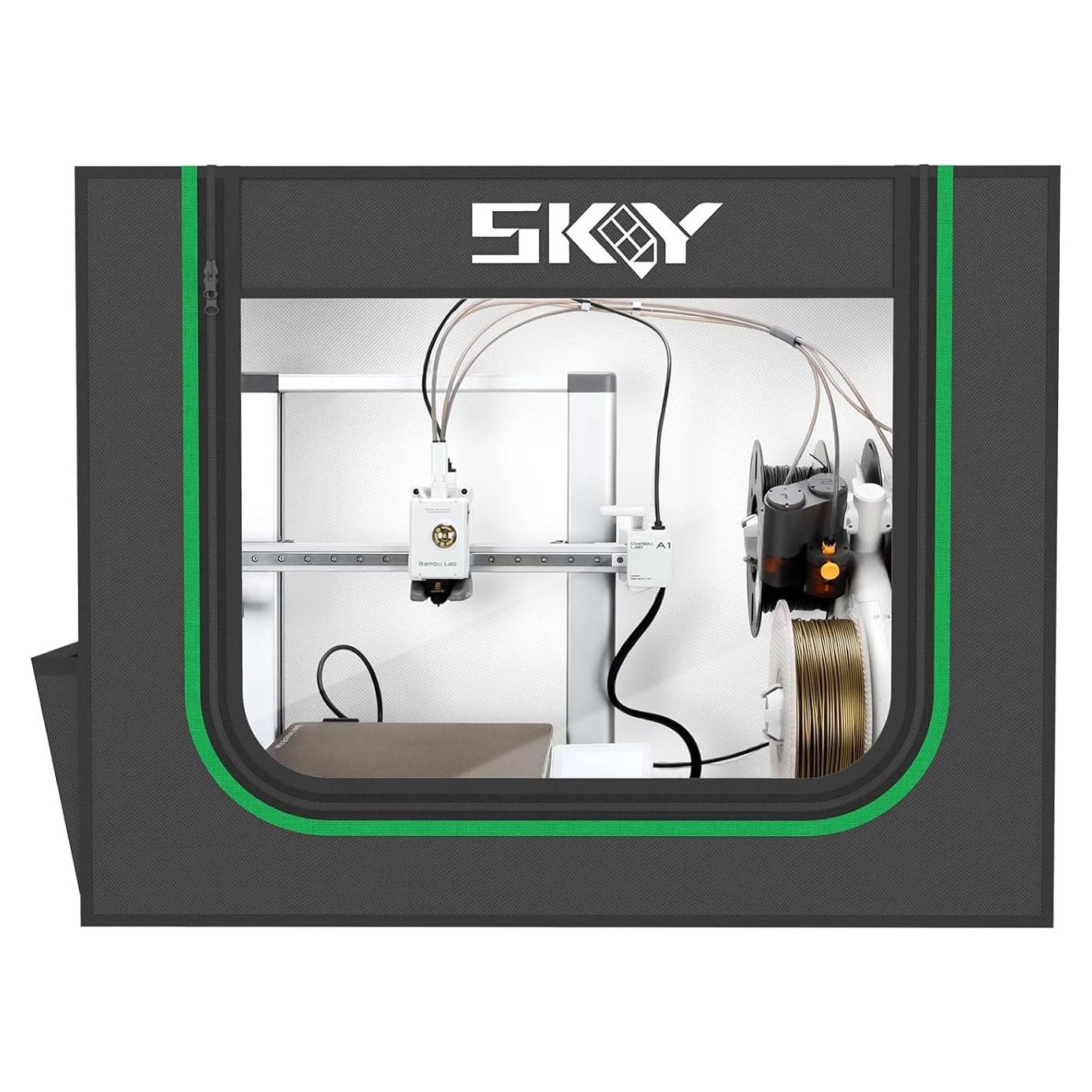 Cubierta Protectora para Impresora 3D Skouphy A1, A1 Mini, 203x147x147cm