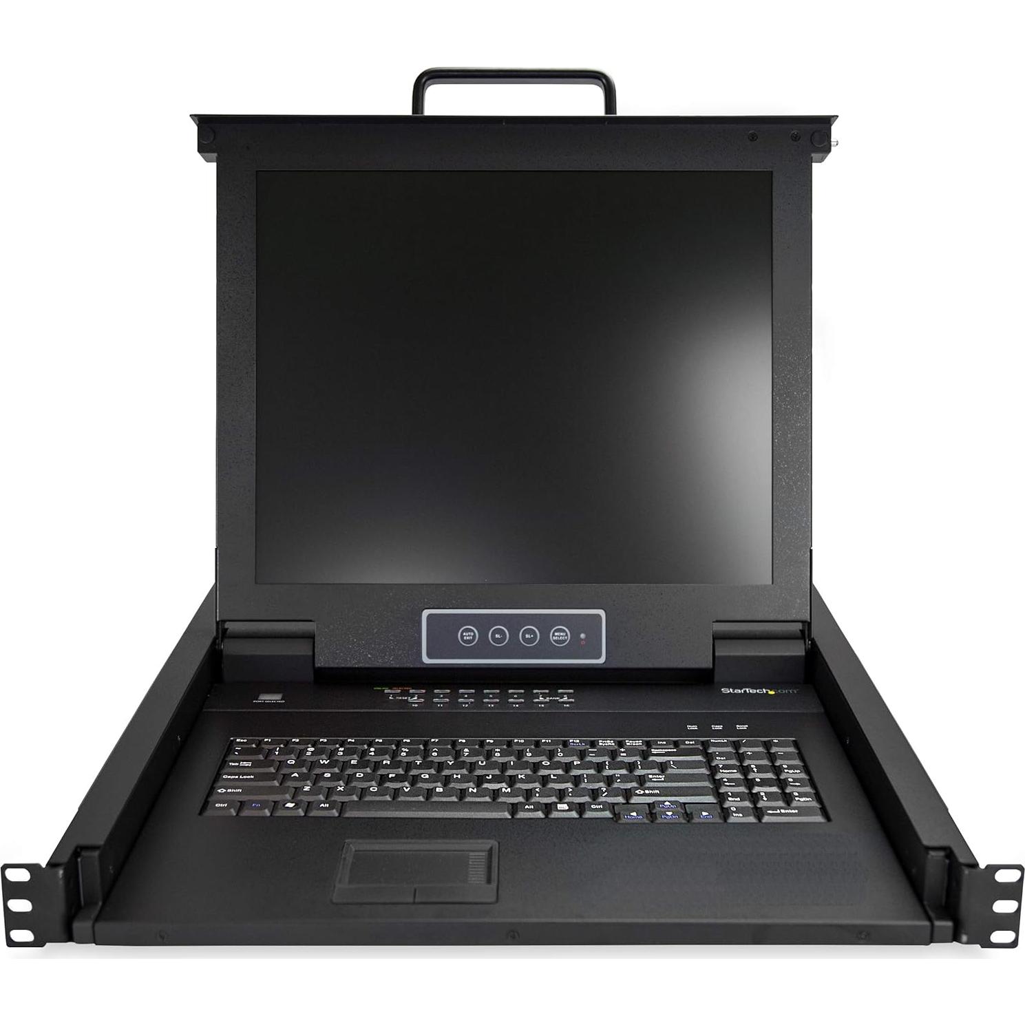 Consola KVM Rack 16 Puertos StarTech 17" LCD 1U