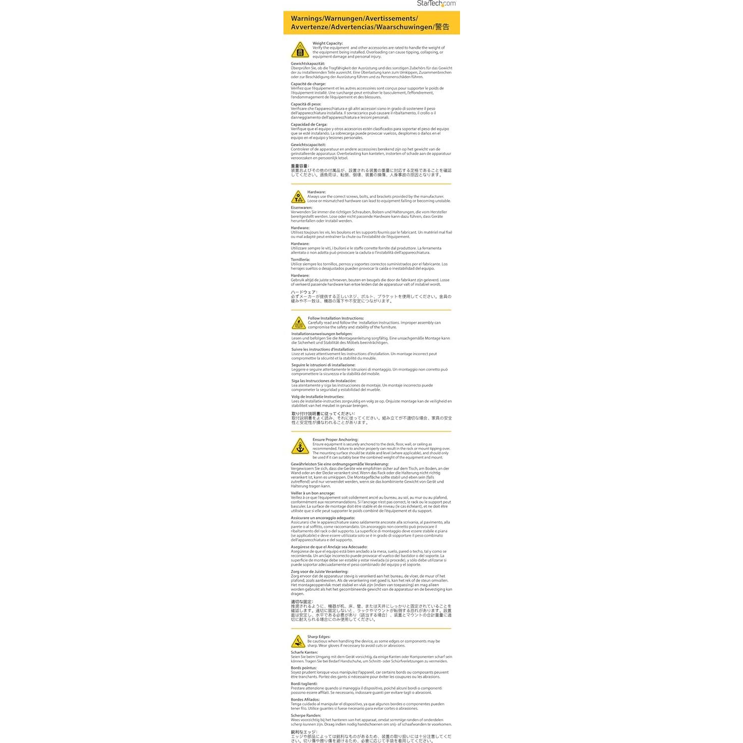 Consola KVM Rack 16 Puertos StarTech 17" LCD 1U