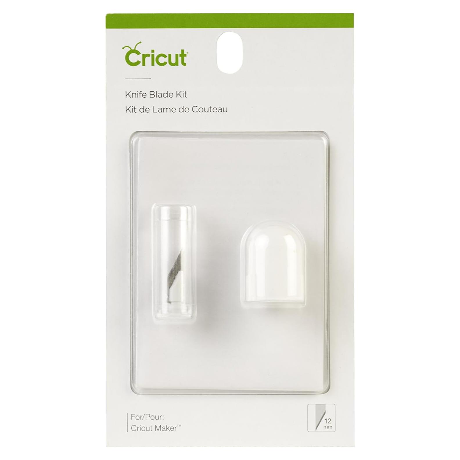 Cricut Replacement Knife Blade, Hard & Durable Cutting Blade, 12 mm Length, Cuts Thick & Denser Materials to Create Personalized Projects, Compatible with Cricut Maker Cutting Machine