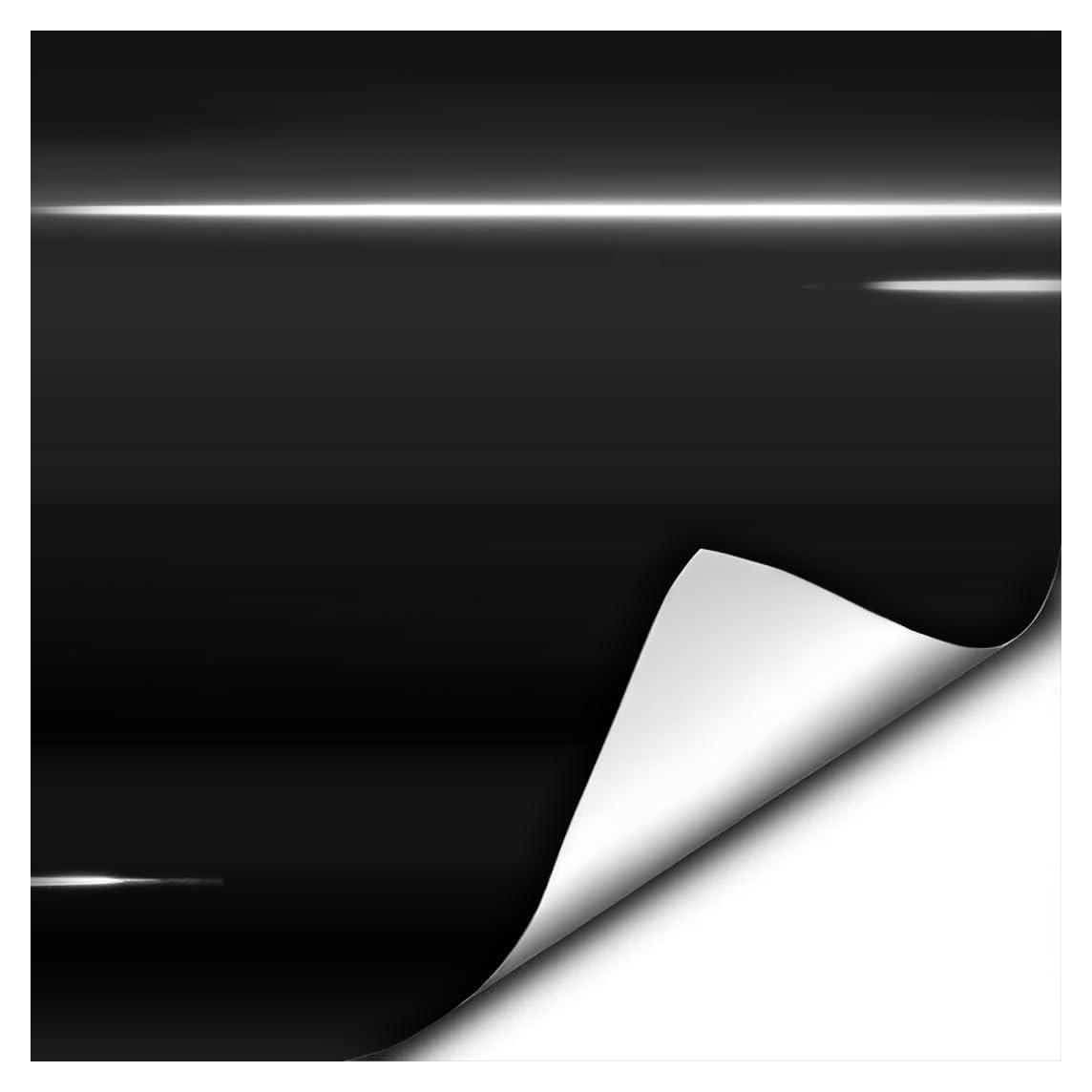 Vinilo Adhesivo VViViD Gloss Negro 15cm x 152cm Liberación Aire