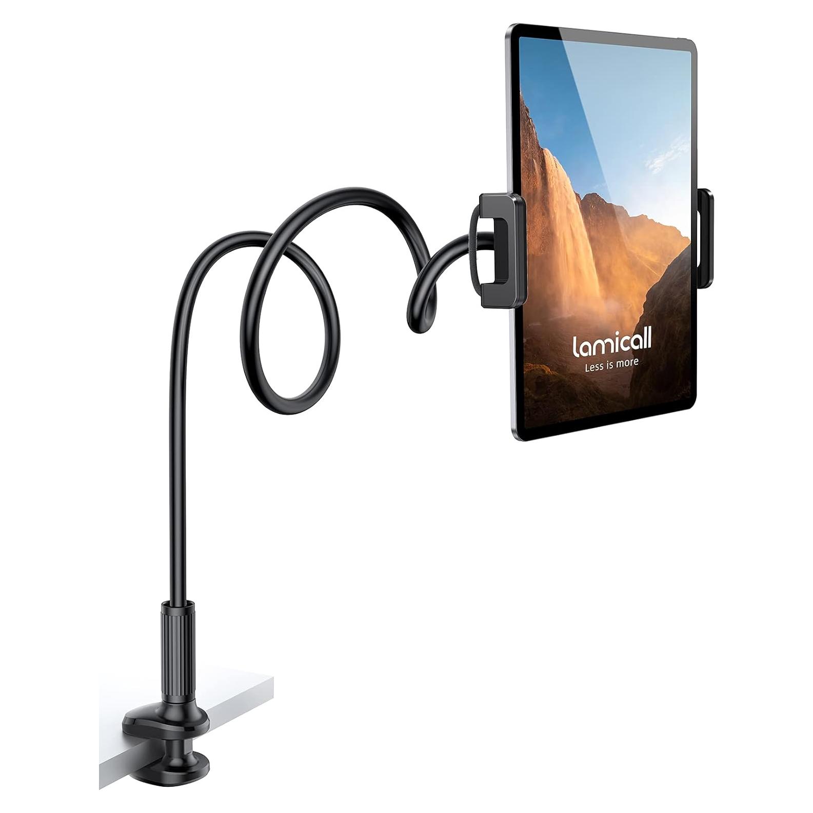 Soporte de Tablet Lamicall con Brazo Flexible - Negro