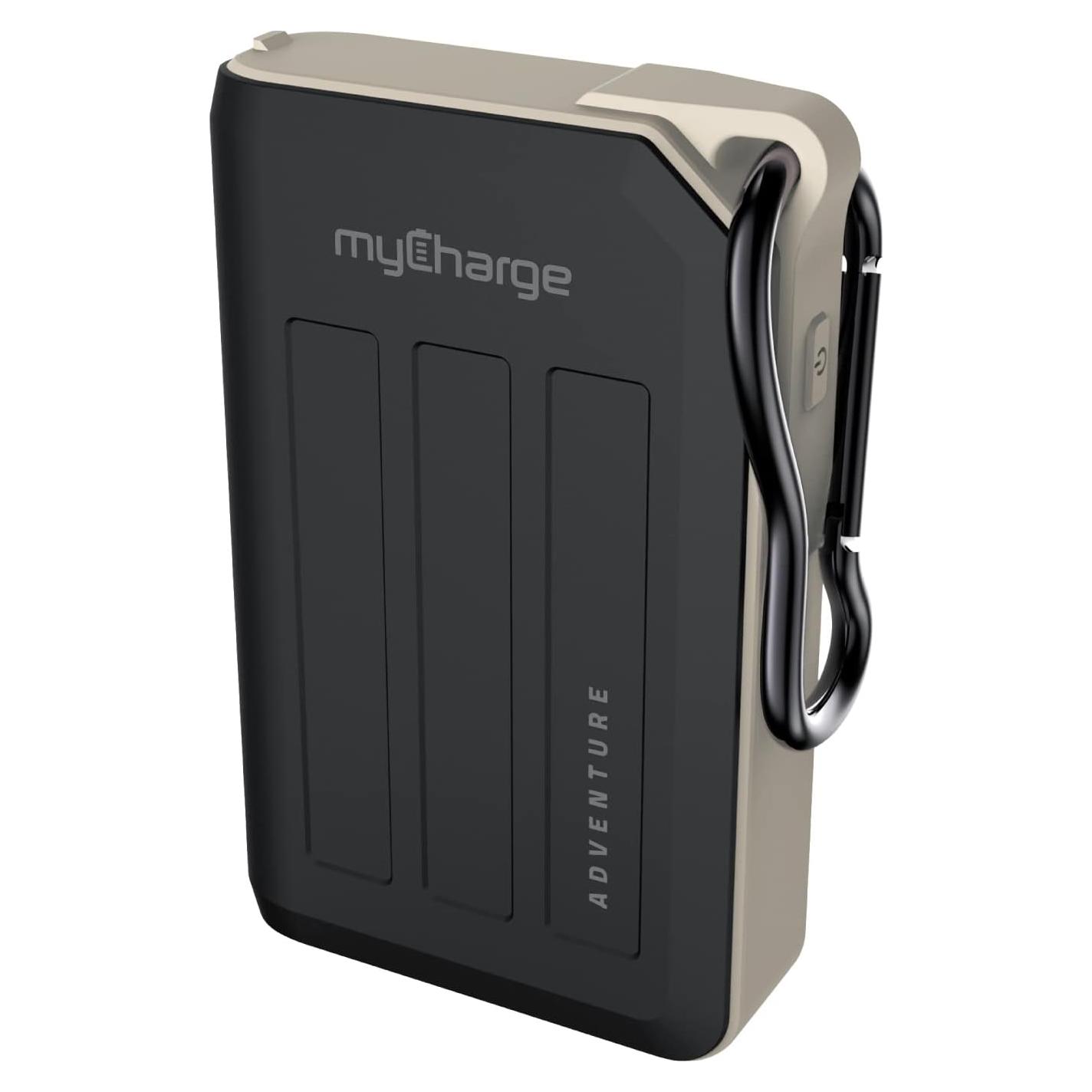 Cargador Portátil myCharge 6700 mAh USB C Impermeable Azul
