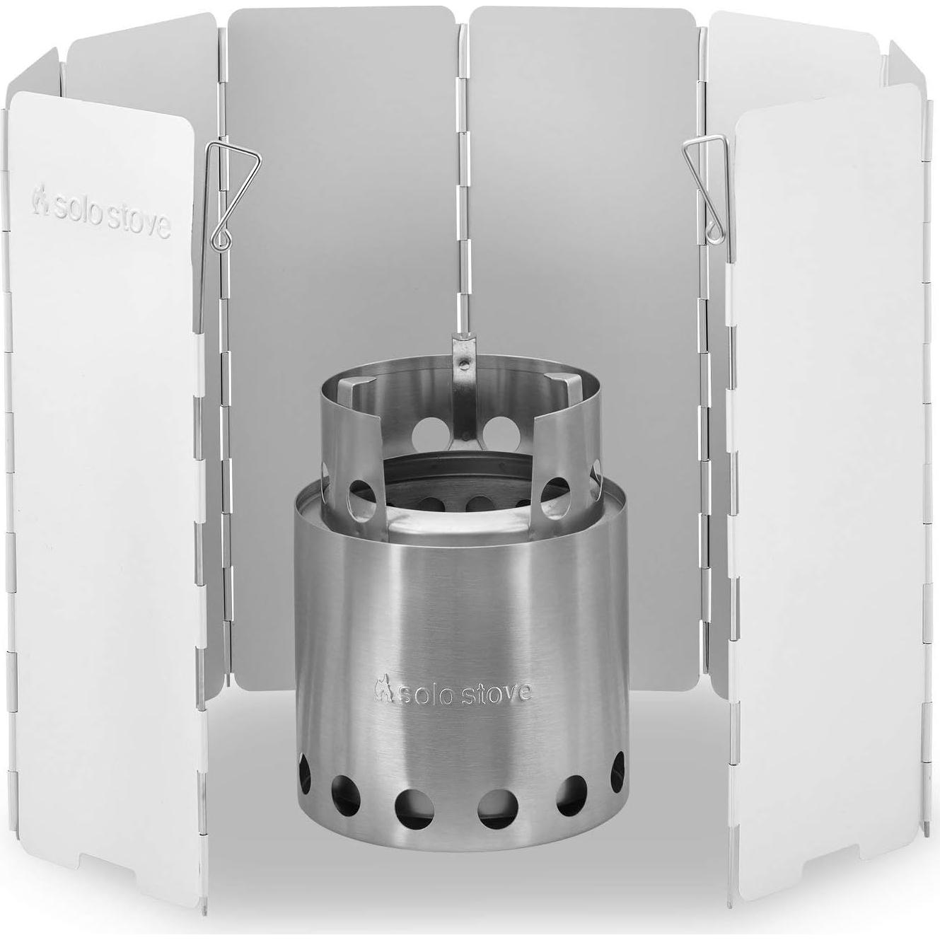 Pantalla de Viento de Aluminio Solo Stove para Estufas