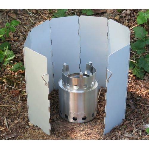 Pantalla de Viento de Aluminio Solo Stove para Estufas