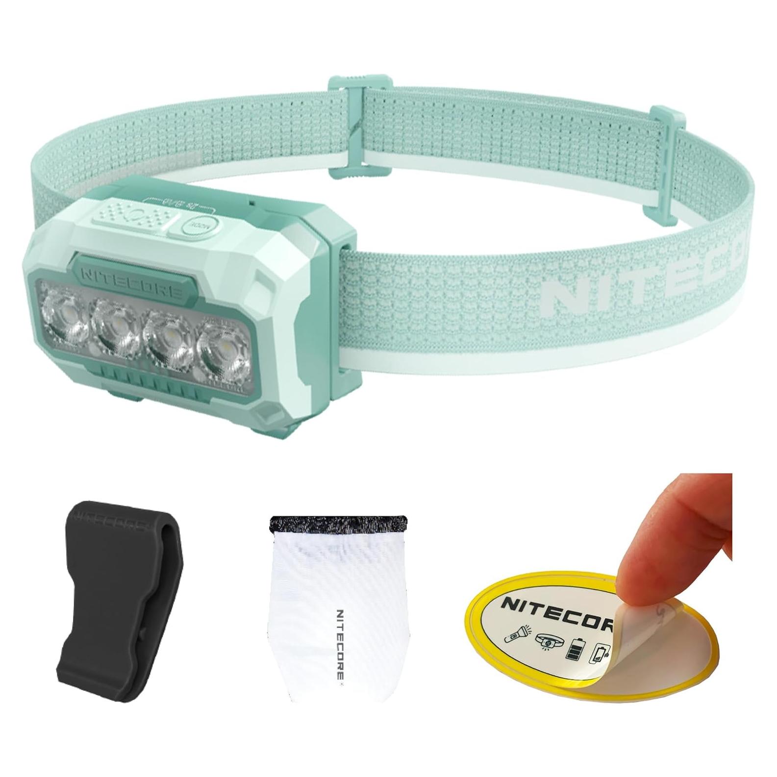 Linterna Frontal Nitecore HA23 UHE 600 Lúmenes Verde