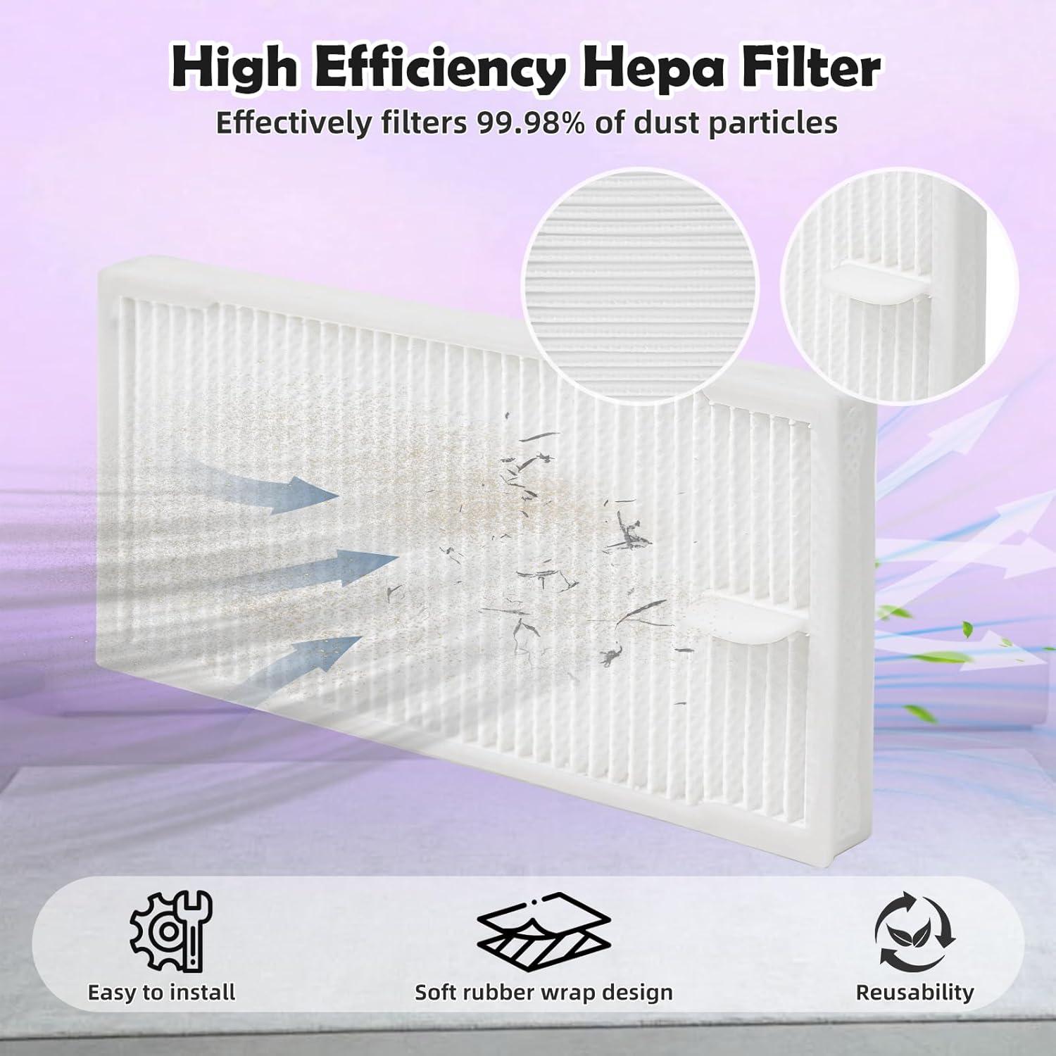 Kit de Reemplazo 18 Piezas para Aspiradora Robot Eureka E10S