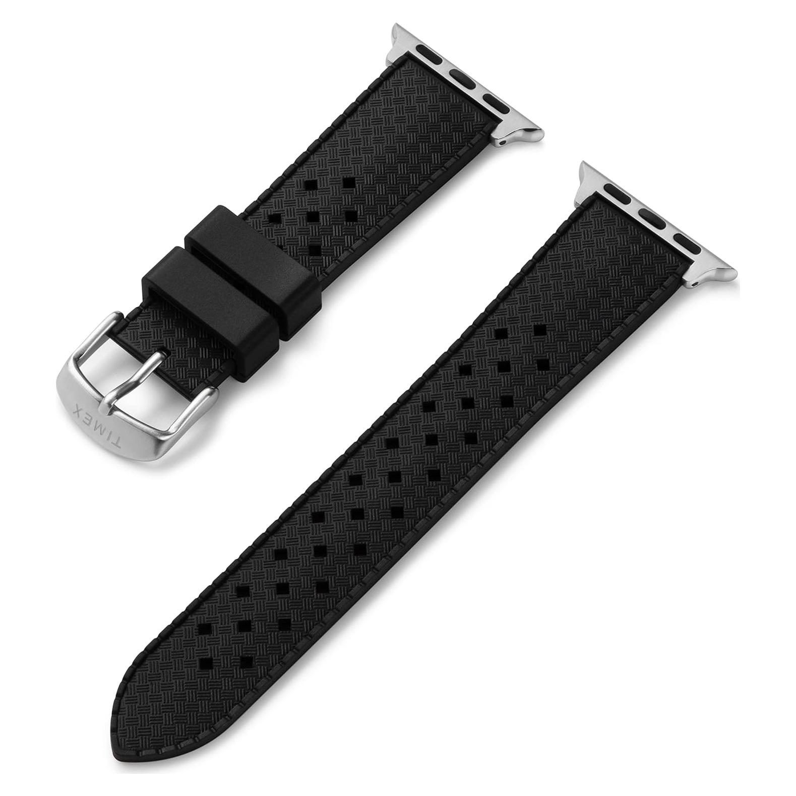 Correa Unisex Timex para Apple Watch 42mm - 44mm Negra