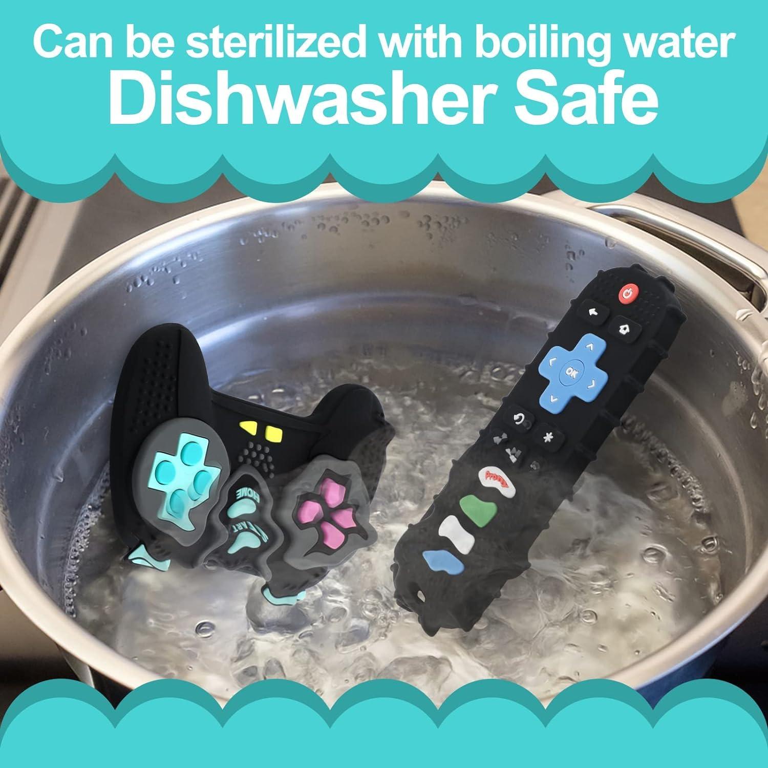 Juguetes de Masticar PRONY Control Remoto y Gamepad Silicona