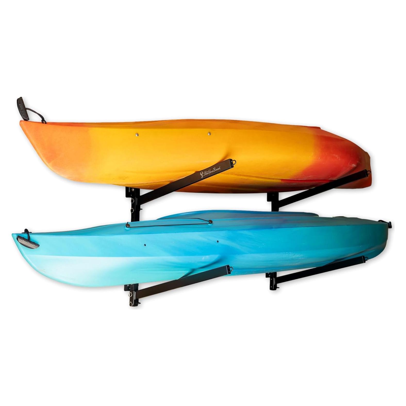 Soporte de Almacenamiento para 2 Kayaks StoreYourBoard - Resistente y Ajustable