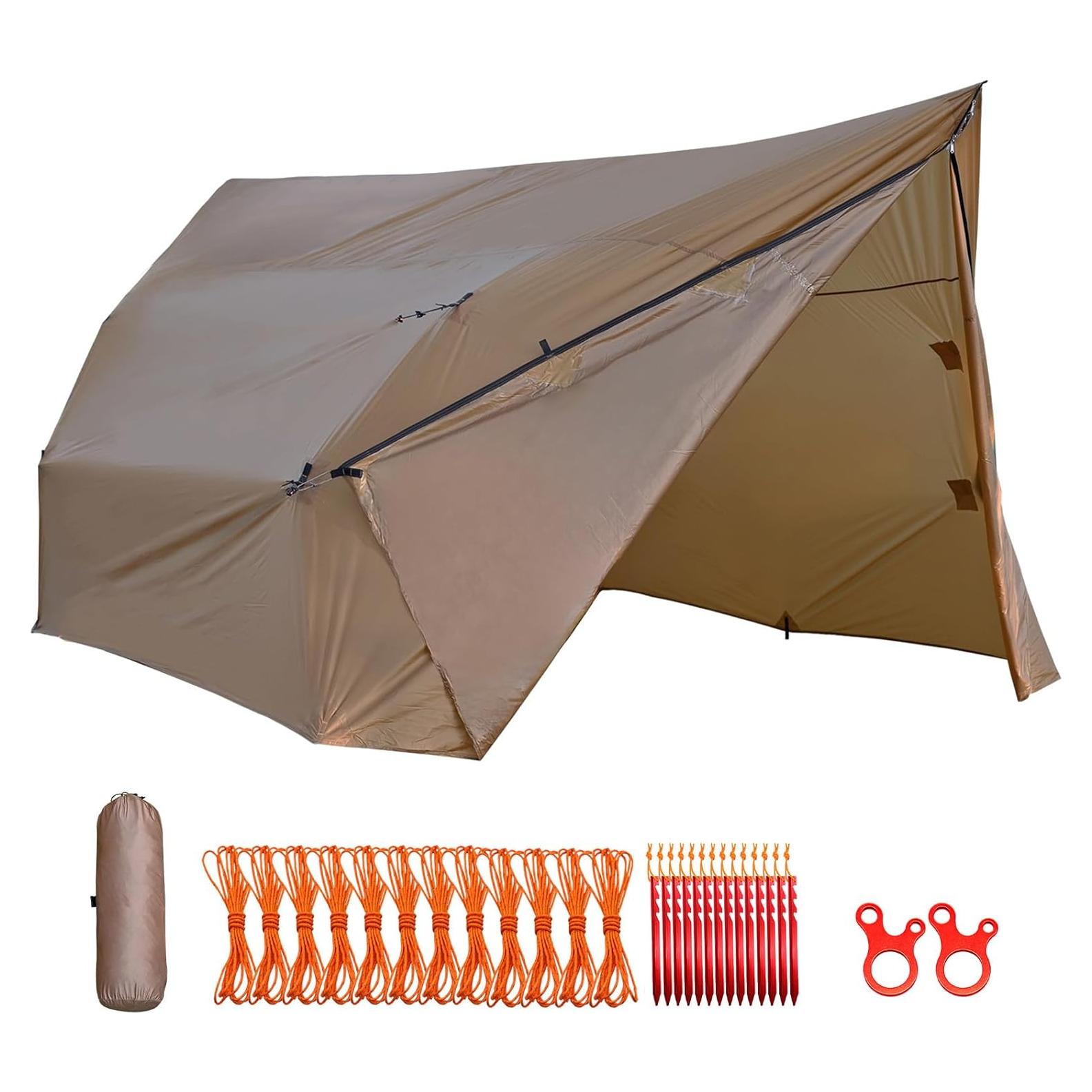 Toldo de Lluvia Onewind 4.27x3.96m Ultraligero Impermeable
