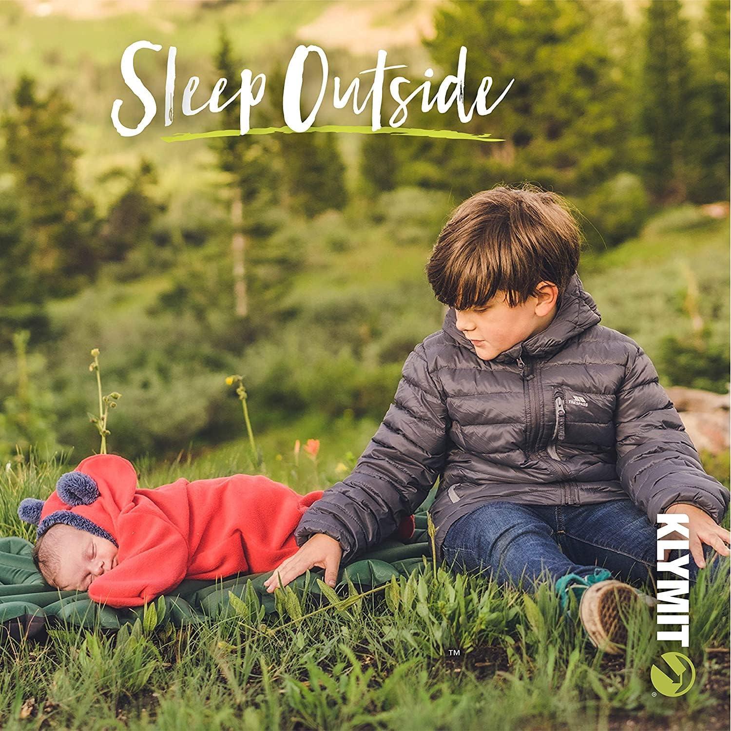 Colchón Inflable Klymit Static V Junior 128x58 cm Verde