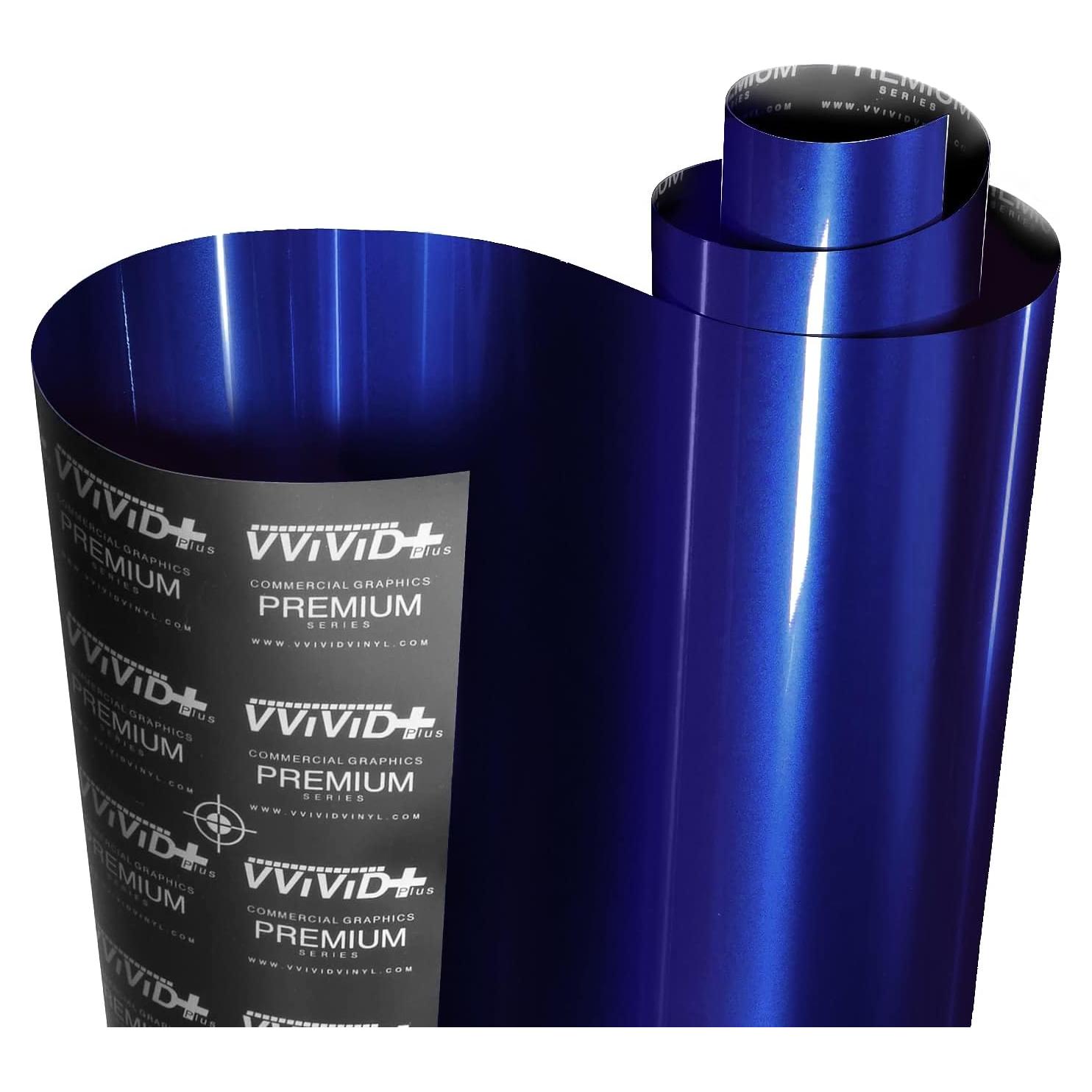Vinilo VViViD Ultra Gloss Azul Perla 0.3m x 1.5m para Autos