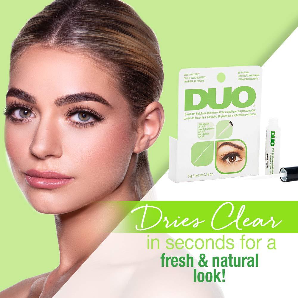 Adhesivo DUO Brush-On para Pestañas Postizas 5.1g Transparente