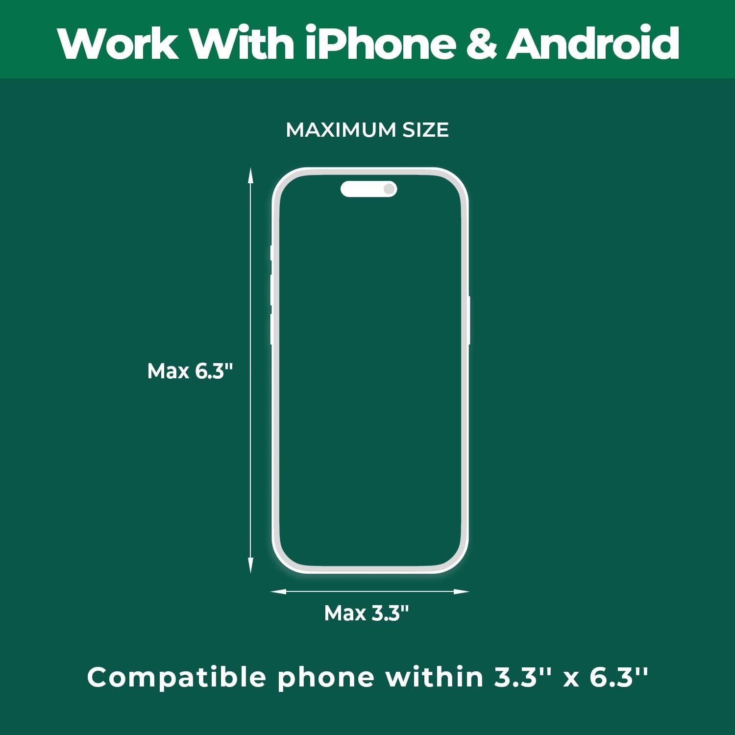 VR Headset for Phone, Virtual Reality Goggles Set vr Headsets for Kids and Adults for VR Game Video Movies Education, Compatible with iPhone 16/15/14/13/12 Samsung Android 4.5-6.7"