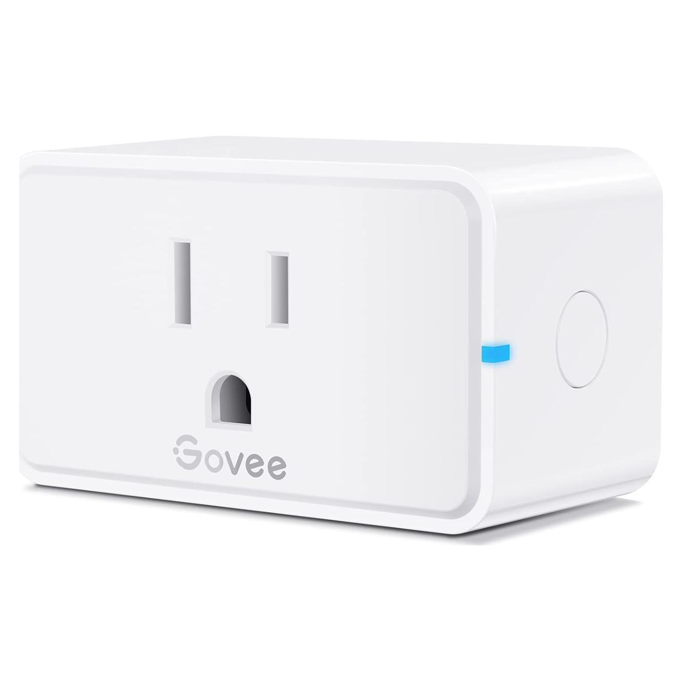 Enchufe Inteligente Govee H5080 15A WiFi Bluetooth Control Voz