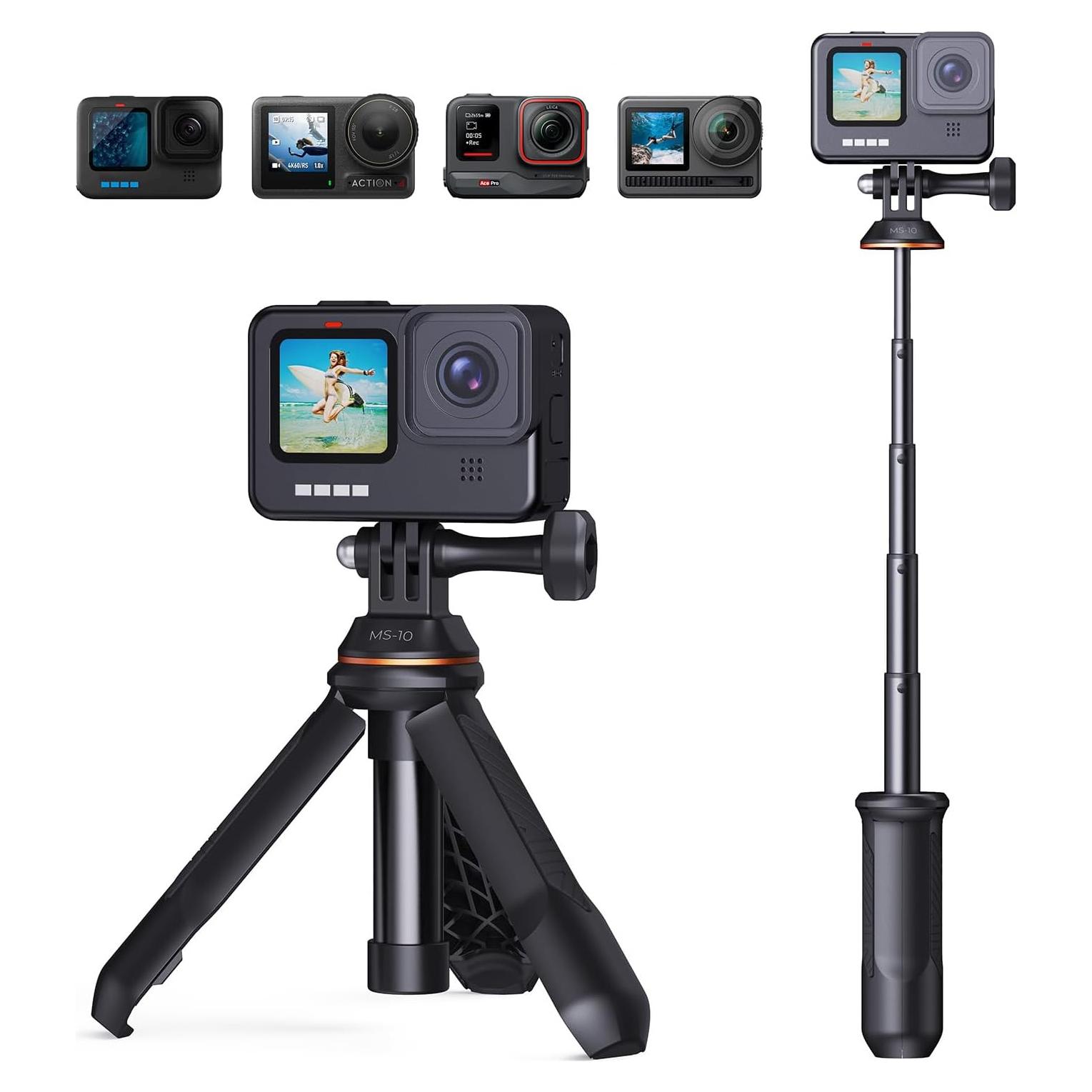 Trípode de Selfie K&F Concept 33.5cm para GoPro y DJI