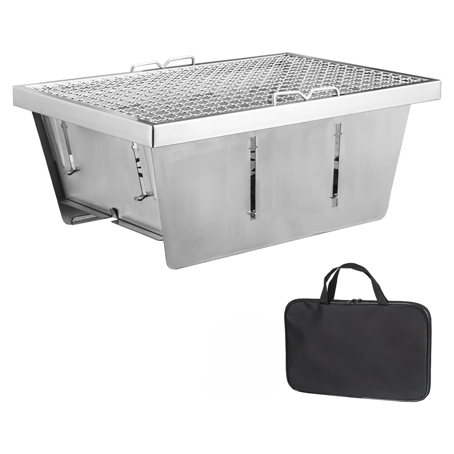 Parrilla de Camping HIKISM IGT Plegable Carbón 2.20 kg