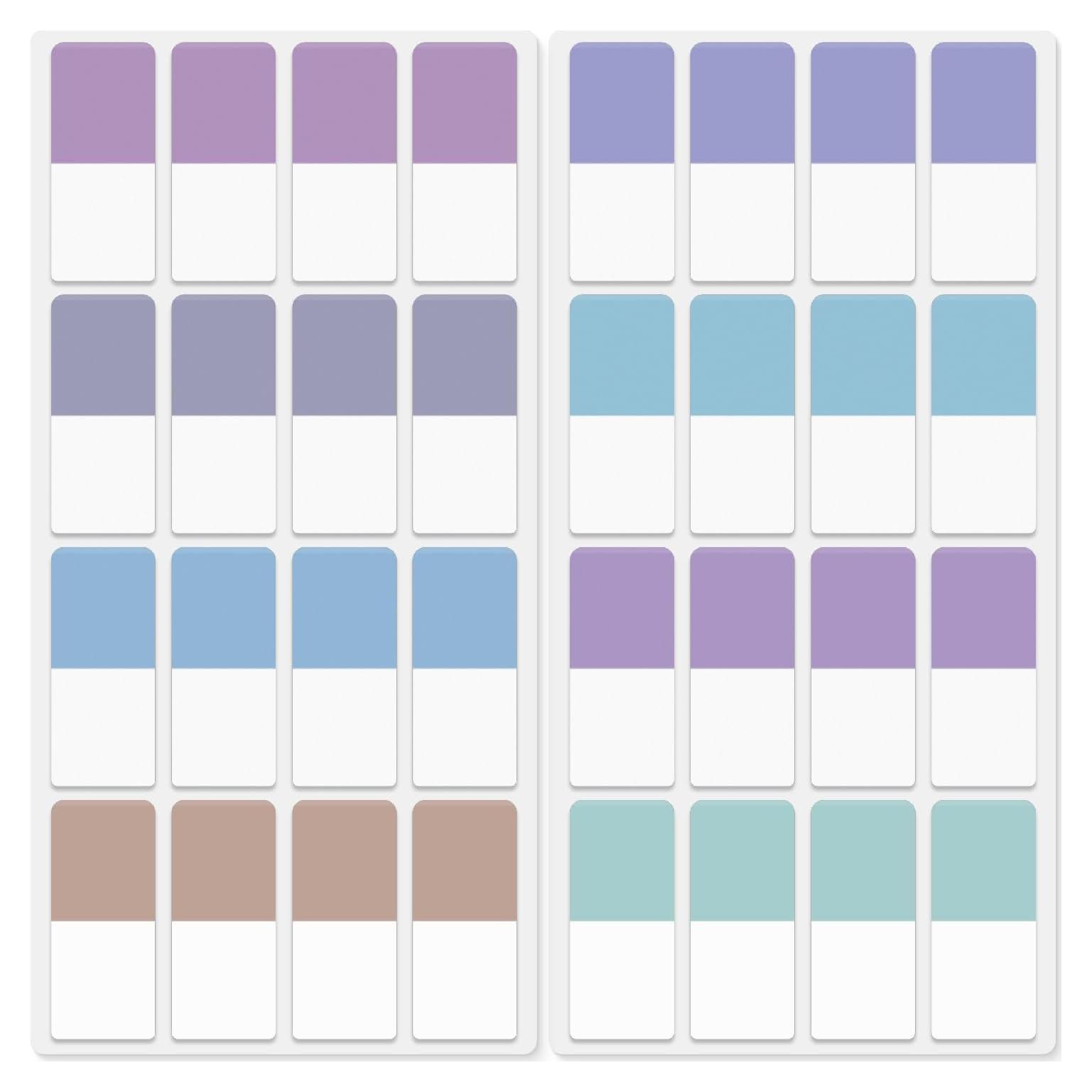 Pestañas Adhesivas Mr. Pen 480 Pcs Color Morandi