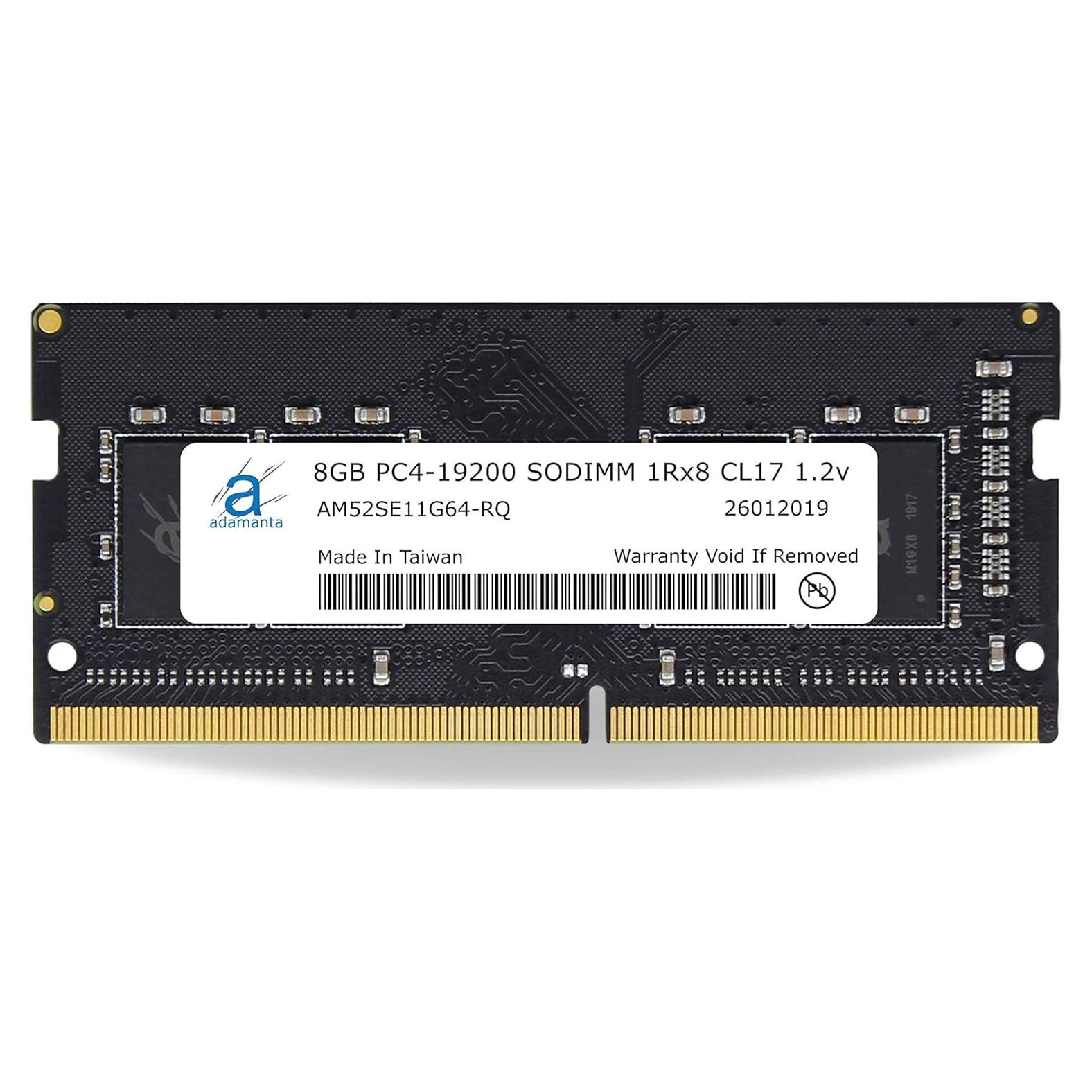 Memoria RAM SODIMM 8GB Adamanta DDR4 2400MHz No-ECC