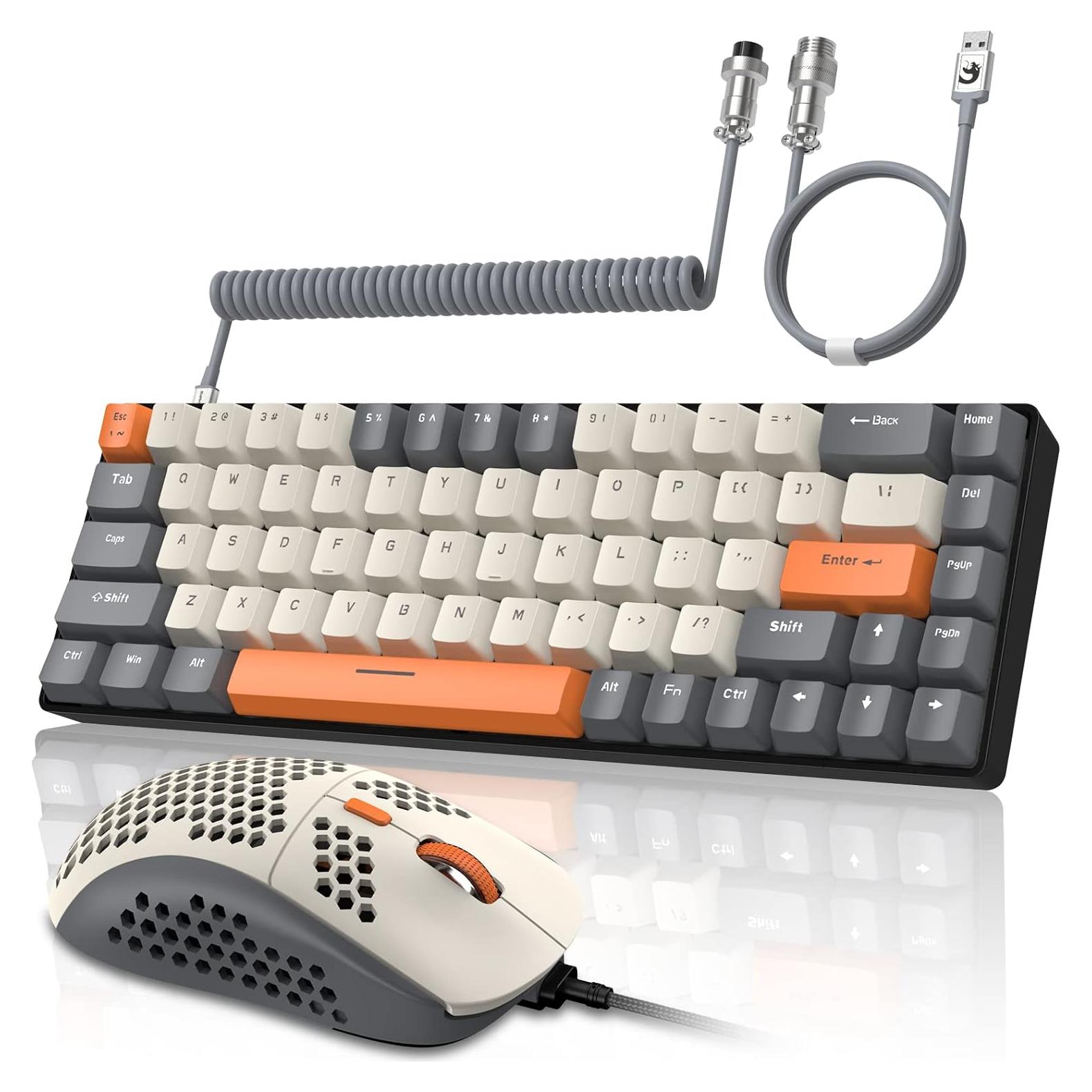 Teclado Mecánico ZIYOU LANG RK-T8PR0 68 Teclas RGB TKL