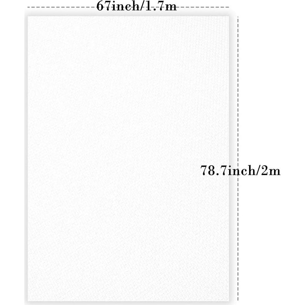 Difusor de Luz Meking 2x1.7m Tela de Difusión Blanca para Fotografía