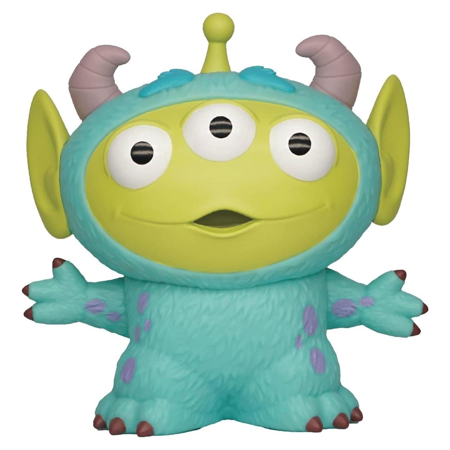 Banco de PVC Toy Story Alien Sulley 20.3 cm Multicolor