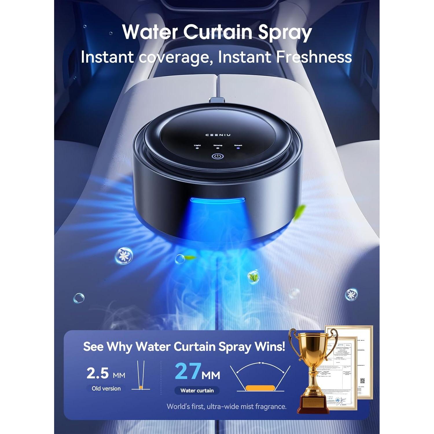 Ambientador de coche Ceeniu CF11 con difusor automático