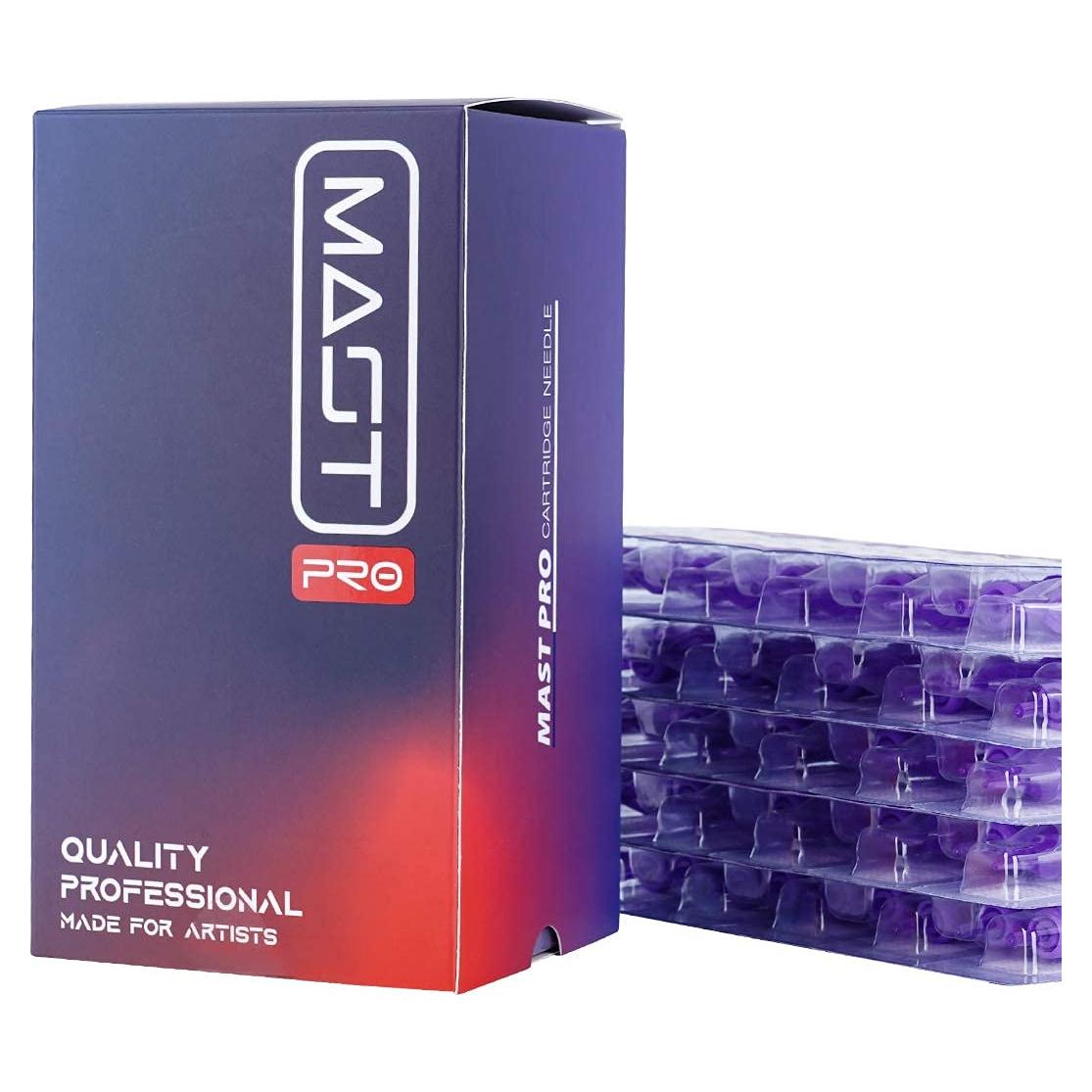 Cartuchos de Agujas Mast Tattoo Pro 50 Pcs RL+RS+RM+M1