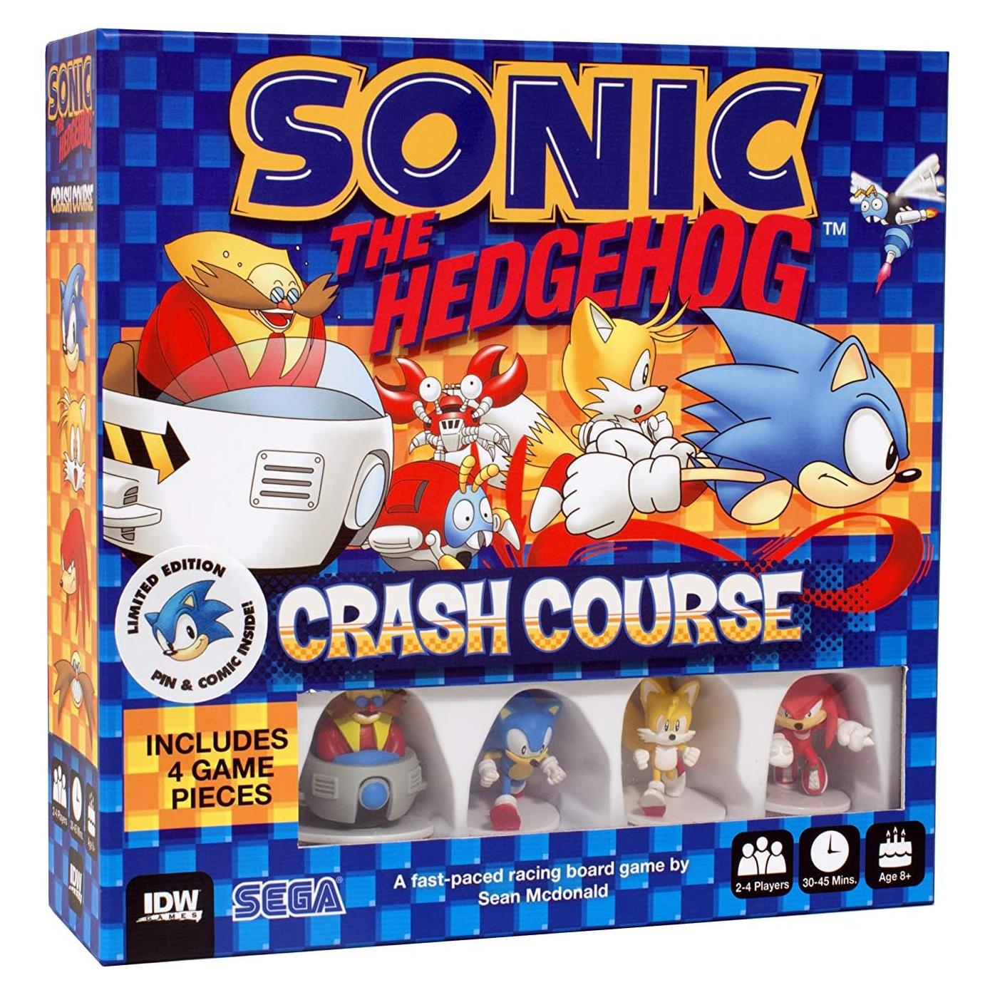 Juego de Mesa Sonic Crash Course IDW para 2-4 Jugadores