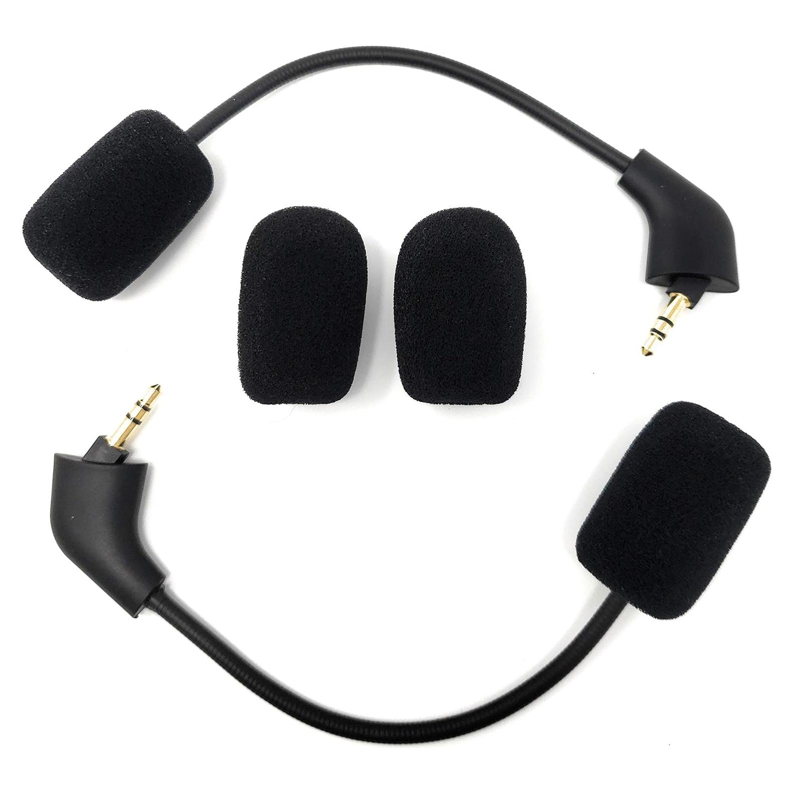 Micrófonos de Reemplazo TNE para Auriculares Kingston HyperX Cloud 2 II - Cable de 3.5mm