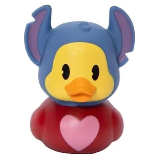 Just Play, Valentines Stitch Duck Bath Toy, 3 Inches