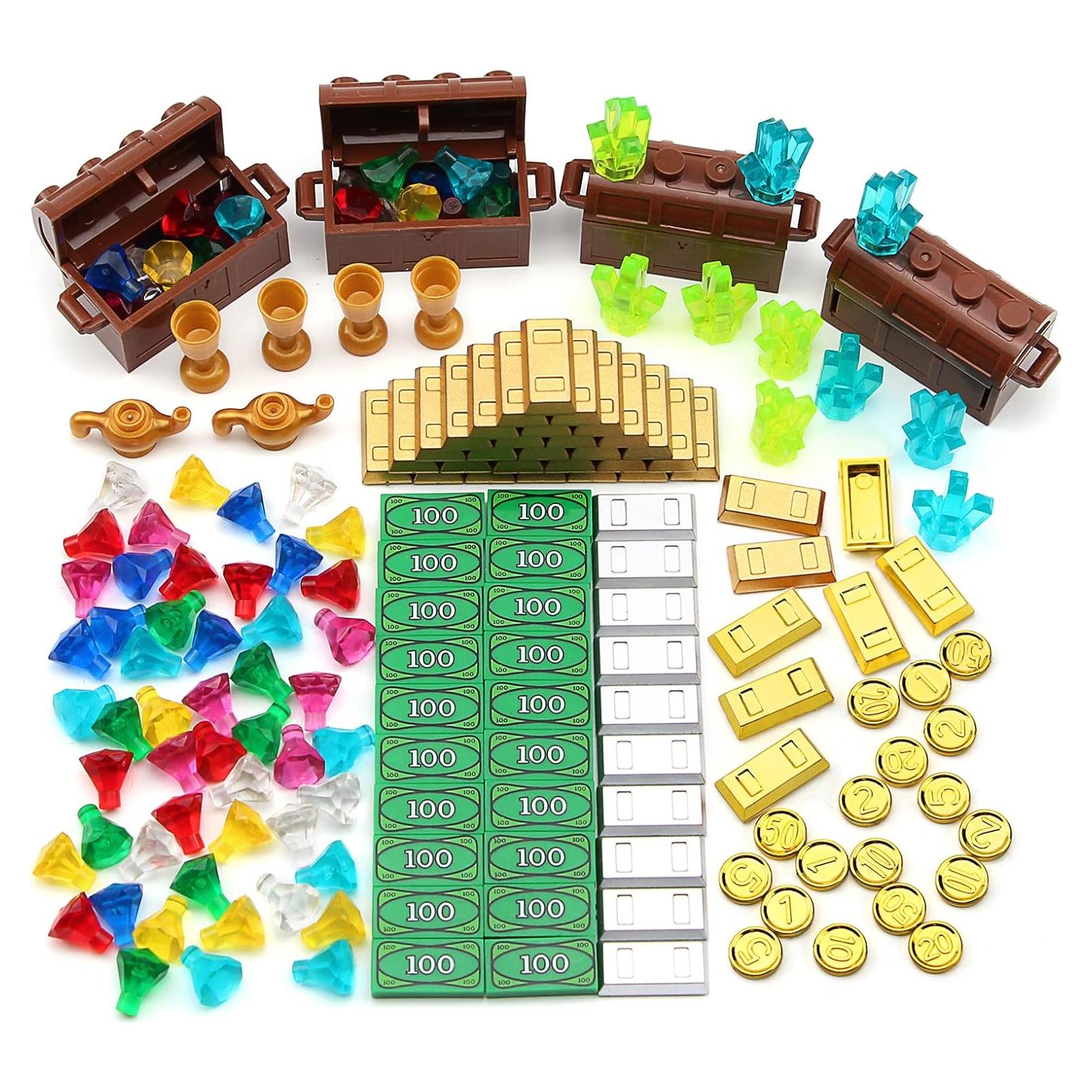 Juego de Bloques de Construcción Feleph Cofre de Joyas 168 Piezas