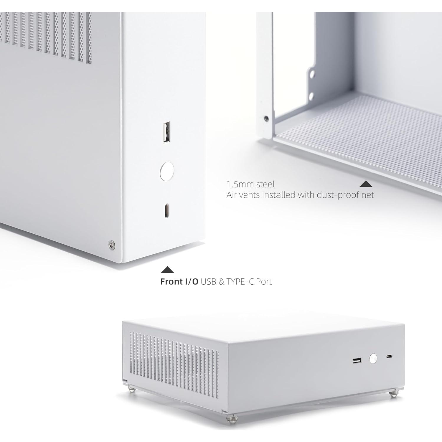 Caja Mini ITX SGPC K29 Naranja 4L Compacta 22.6x7.6x24.9cm