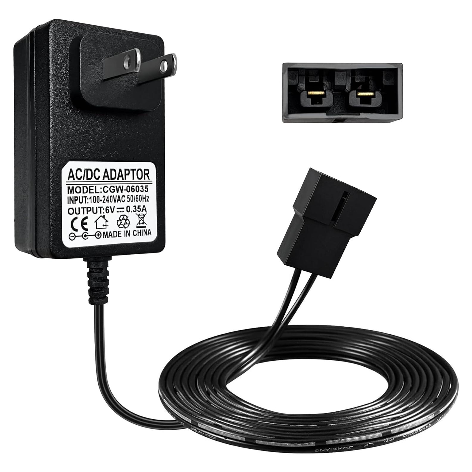 Cargador de Batería 6V GnoTis para Power Wheels y Juguetes