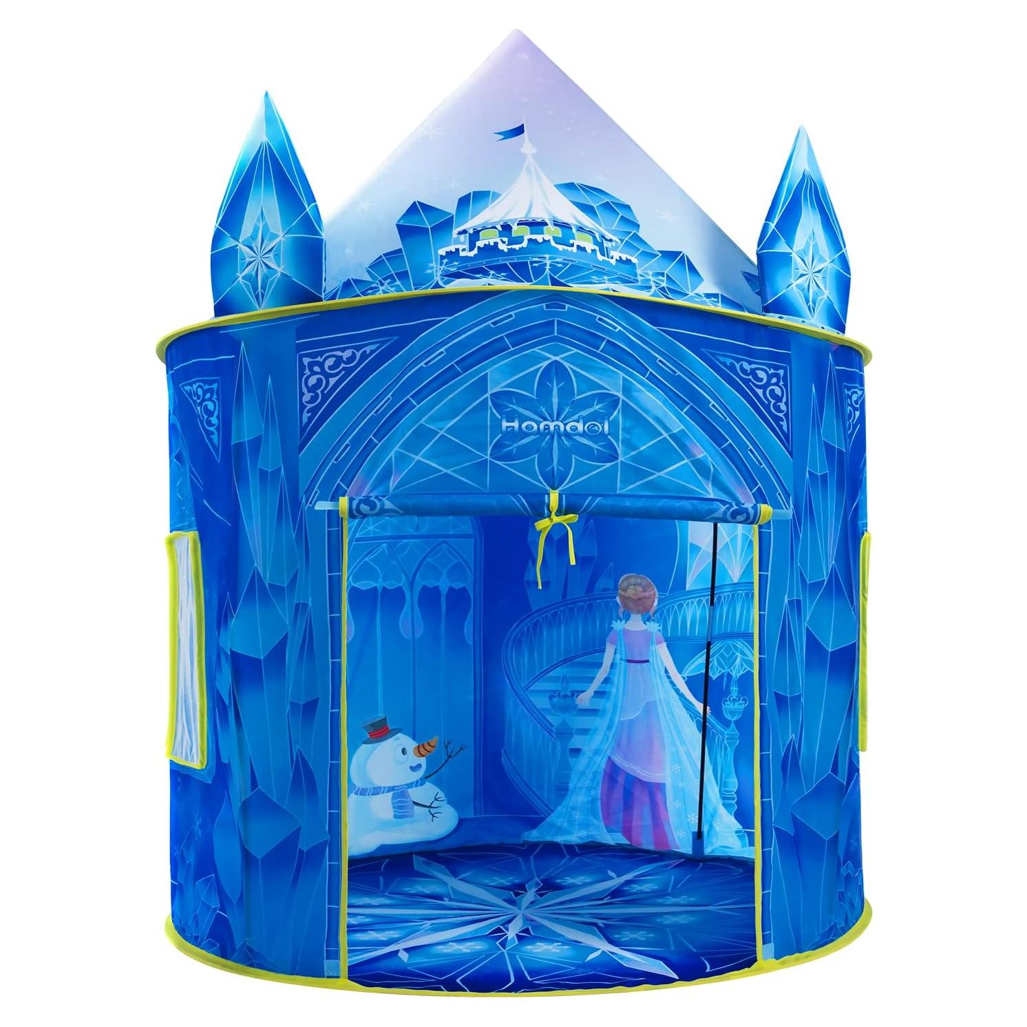 Tienda de Juego Castillo de Hielo Hamdol Azul 139x134 cm