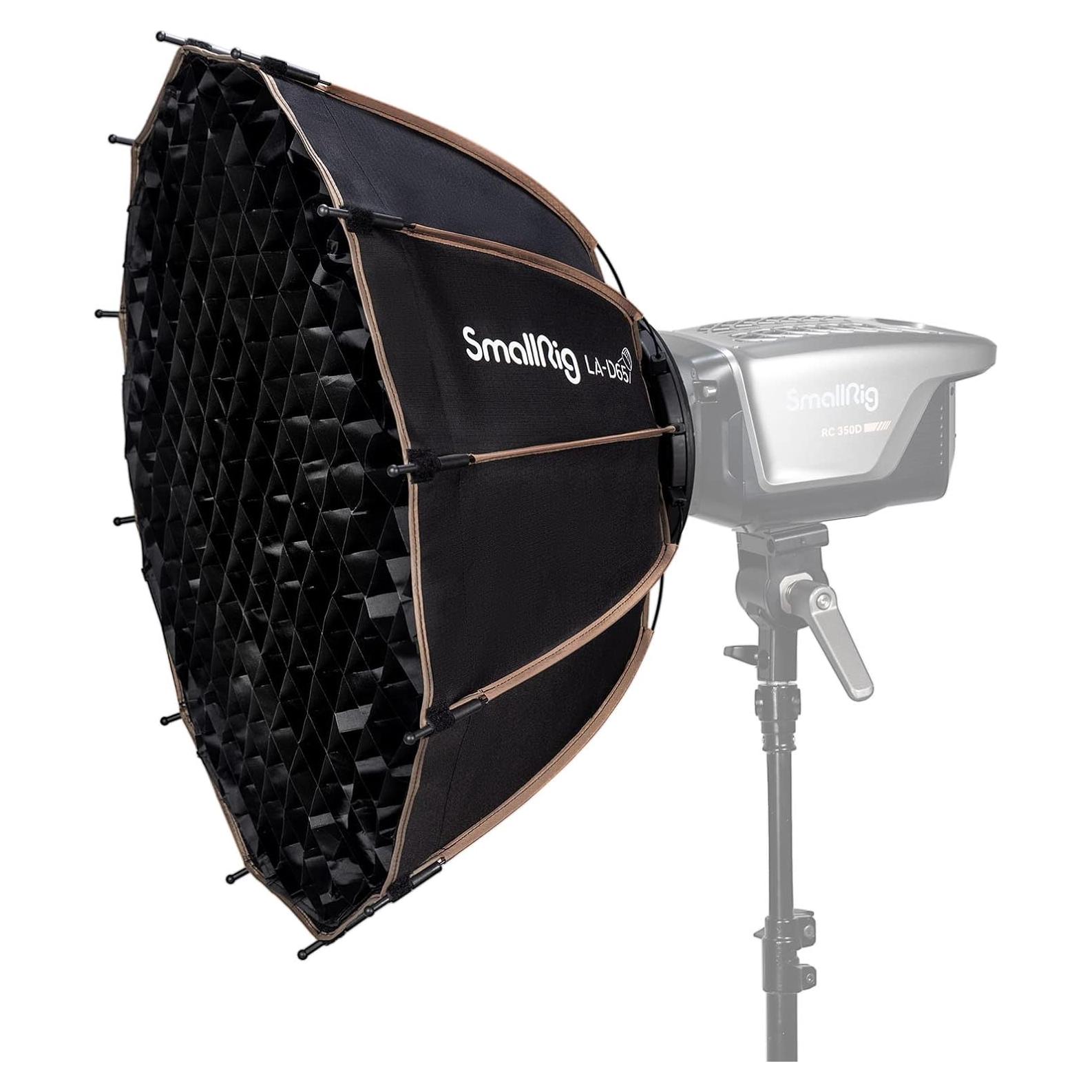 Softbox Parabólico SMALLRIG LA-D65 65cm Liberación Rápida