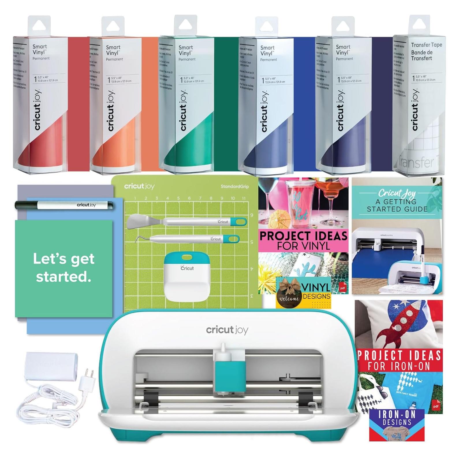 Máquina de Corte Cricut Joy Bluetooth con Vinilo Arcoíris